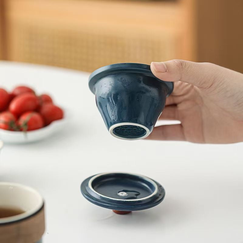 Mivoraa Dual - Use Portable Drinkware Set with Carrying Bag