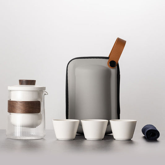 Mivoraa 2-in-1 Portable Travel Tea & Coffee Set